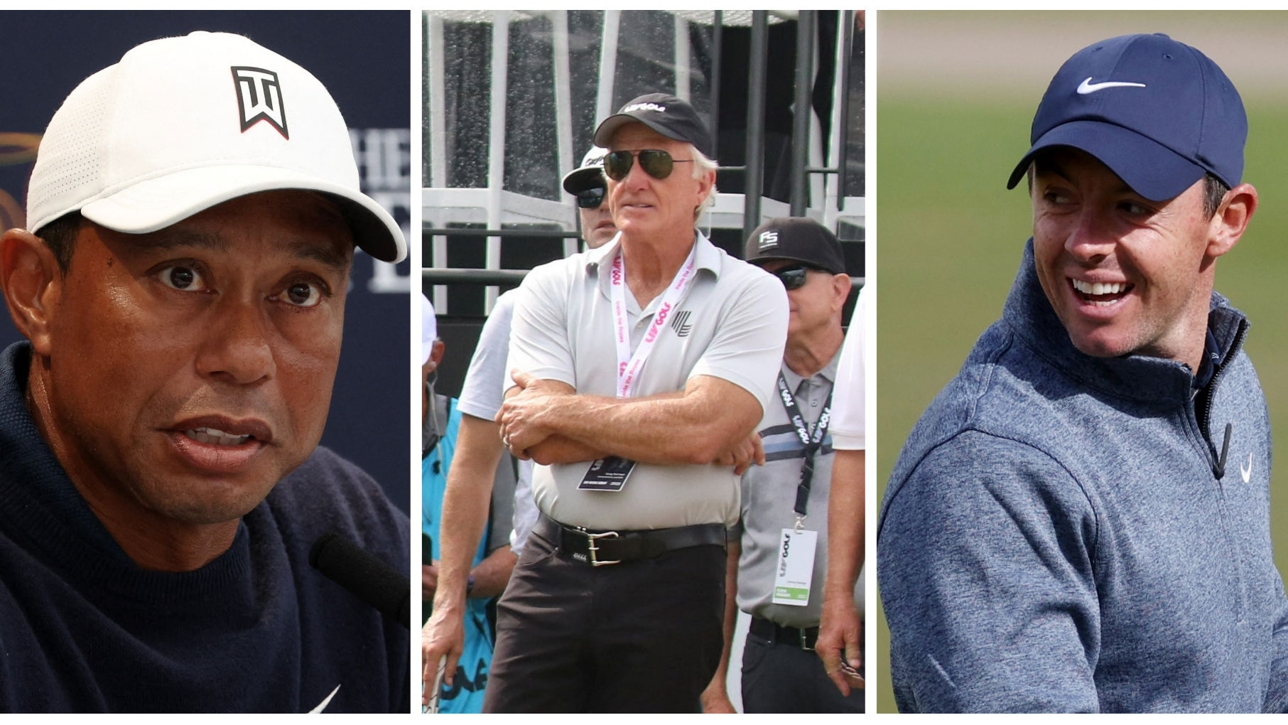 Greg Norman to "childish" Rory and Tiger: "I know what you're trying to do!"